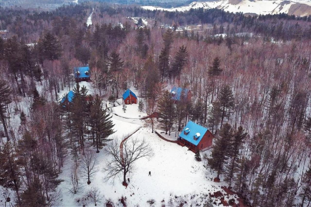 Les Chalets Sur Le Cap Saint Joachim Esterno foto