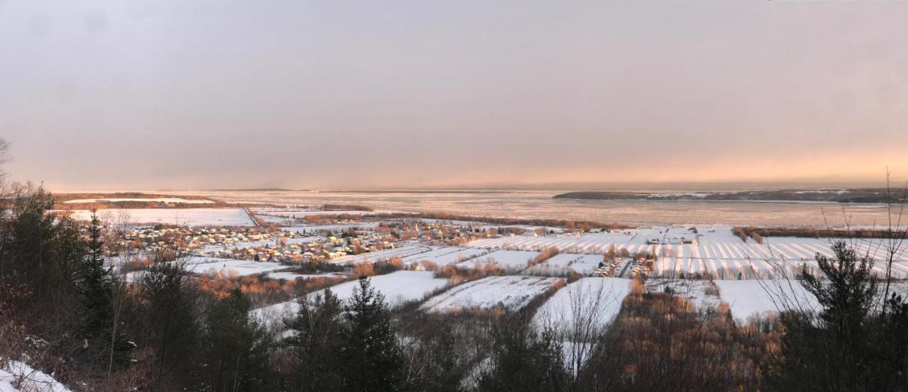 Les Chalets Sur Le Cap Saint Joachim Esterno foto