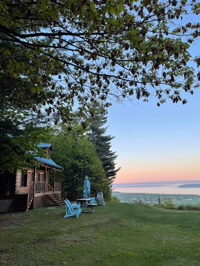 Les Chalets Sur Le Cap Saint Joachim Esterno foto