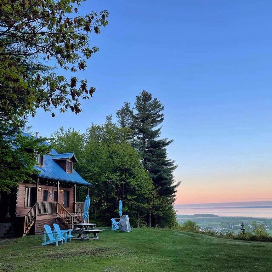 Les Chalets Sur Le Cap Saint Joachim Esterno foto