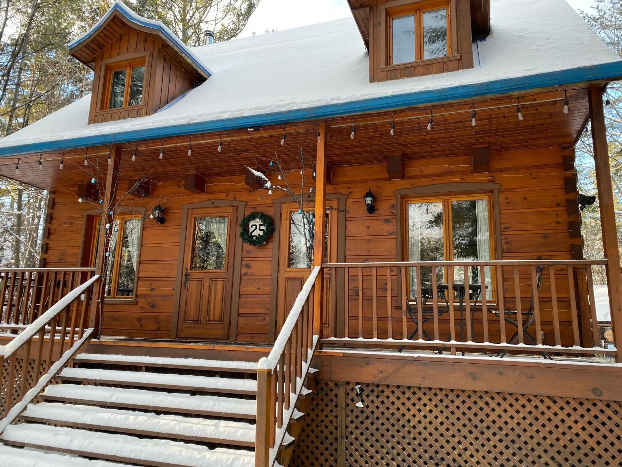 Les Chalets Sur Le Cap Saint Joachim Esterno foto